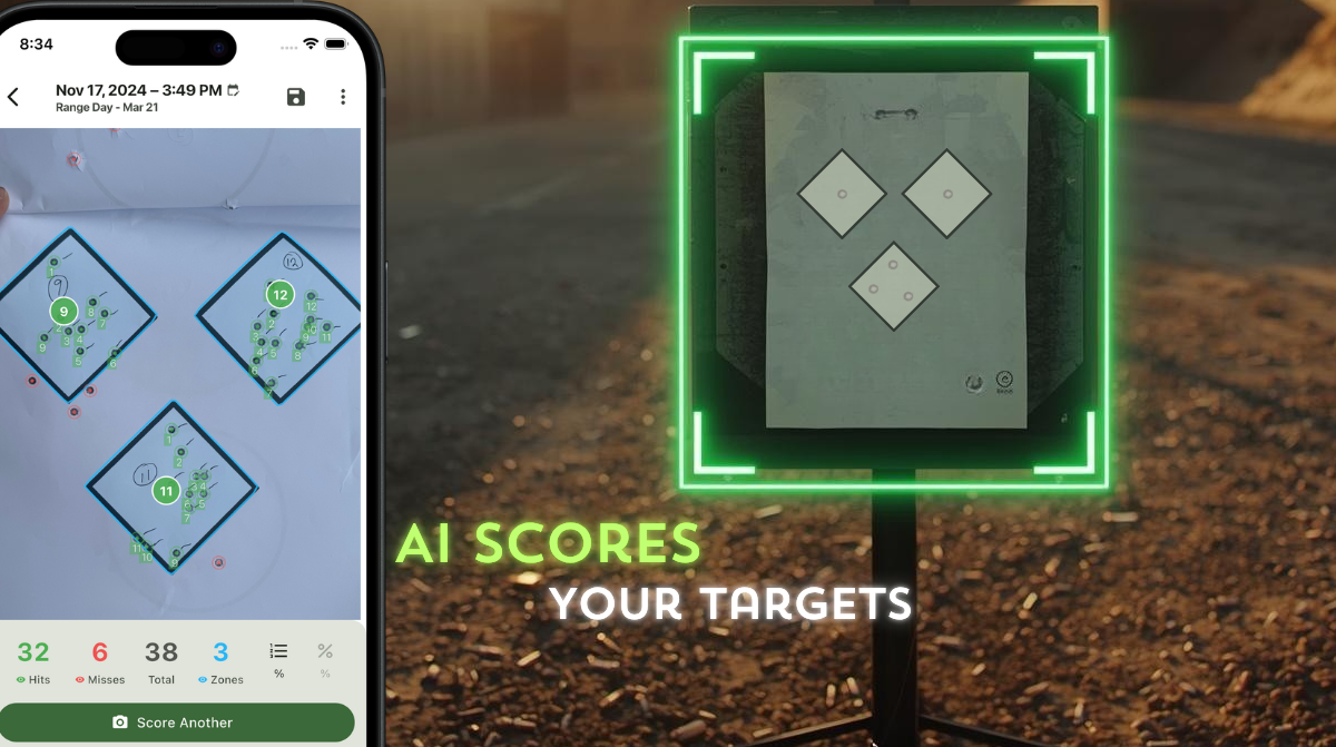 ShotScore — AI Paper Target Scorer & Training Log for Competitive Shooters